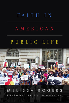 Hardcover Faith in American Public Life Book