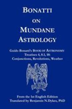 Paperback Bonatti on Mundane Astrology Book