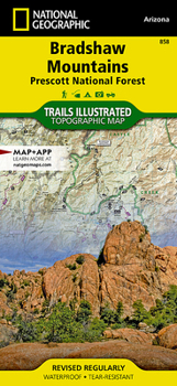 Loose Leaf Bradshaw Mountains Map [Prescott National Forest] Book