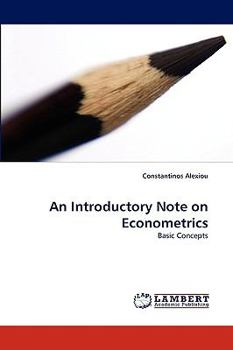 Paperback An Introductory Note on Econometrics Book