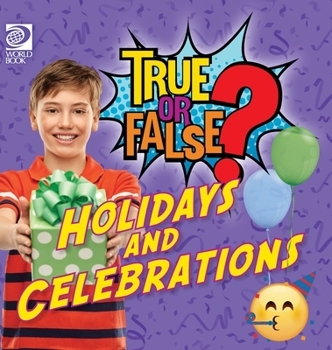 Hardcover True or False? Holidays and Celebrations Book