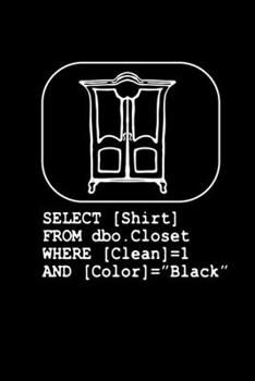 Paperback Notebook: Code database SQL sarcasm developers Gift 120 Pages, 6x9 Inches, Dot Grid Book