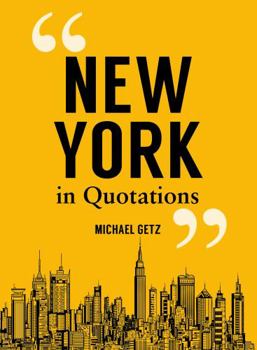 Hardcover New York in Quotations Book