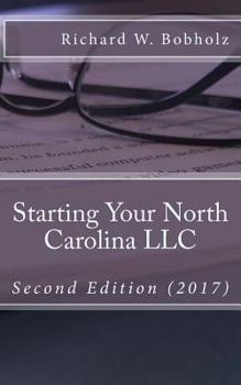 Paperback Starting Your North Carolina LLC Book