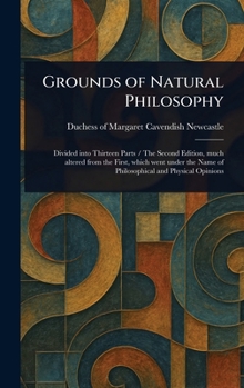 Hardcover Grounds of Natural Philosophy Book