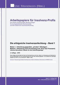 Paperback Die erfolgreiche Insolvenzanfechtung - Band 1 [German] Book