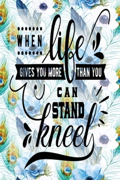 Paperback My Sermon Notes Journal: When Life Gives You More - 100 Days to Record, Remember, and Reflect - Scripture Notebook - Prayer Requests - Blue Pea Book