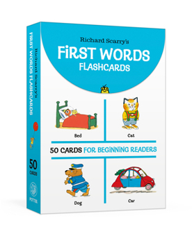 Misc. Richard Scarry's First Words Flashcards: 50 Cards for Beginning Readers Book