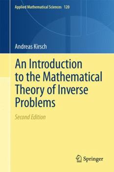 Hardcover An Introduction to the Mathematical Theory of Inverse Problems Book
