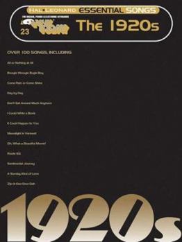 Paperback Essential Songs - The 1920s: E-Z Play Today Volume 23 Book