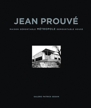 Hardcover Jean Prouvé Maison Demontable Metropole Demountable House, 1949 Book