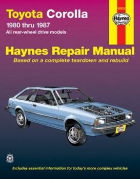 Paperback Toyota Corolla, 1980-1987 Book