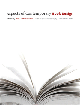 Paperback Aspects of Contemporary Book Design Book