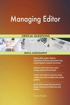 Paperback Managing Editor Critical Questions Skills Assessment Book