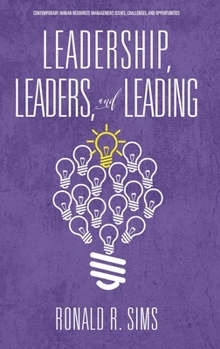 Hardcover Leadership, Leaders and Leading Book