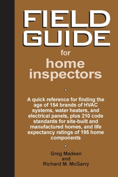 Paperback Field Guide for Home Inspectors Book