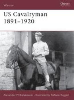 Paperback US Cavalryman 1891-1920 Book