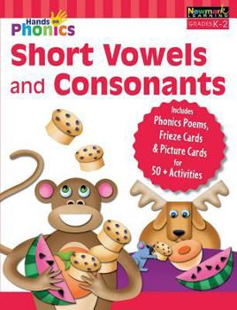 Paperback Hands-On Phonics: Short Vowels and Consonants (Gr K-2) Student Book