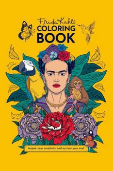 Paperback Frida Kahlo - Official Coloring Book: A Journey Through 64 Pages of Art, Creativity & Expression Book
