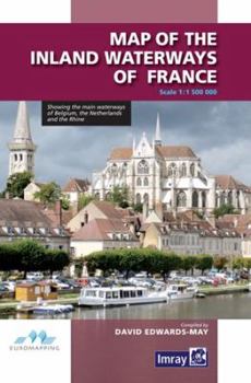 Map Map of the Inland Waterways of France Book