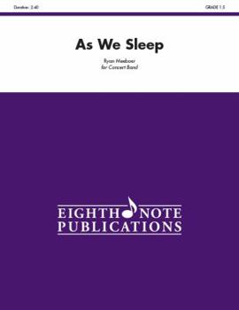 Paperback As We Sleep: Conductor Score Book