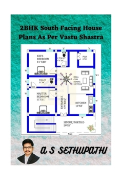 Paperback 2BHK South Facing House Plans As Per Vastu Shastra Book