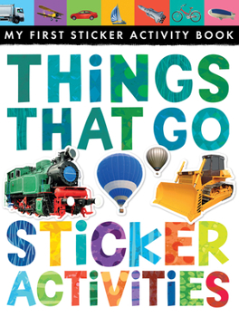 Paperback Things That Go Sticker Activities Book