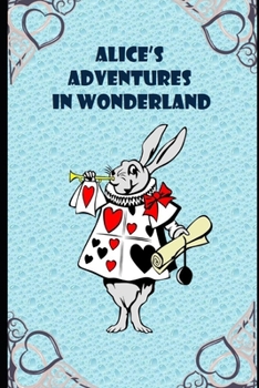Paperback Alice's Adventures in Wonderland (Annotated) Fiction, Fantasy, Epic Illustrated Book