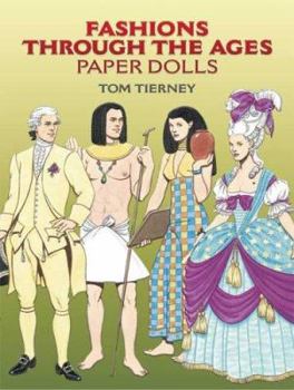 Paperback Fashions Through the Ages Paper Dolls Book