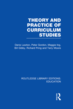 Hardcover Theory and Practice of Curriculum Studies Book