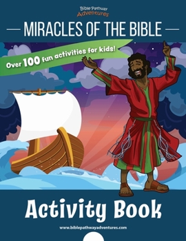 Paperback Miracles of the Bible Activity Book