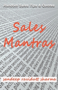 Paperback Sales Mantras: Random Sales Tips & Quotes Book