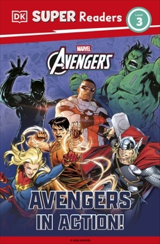 Paperback DK Super Readers Level 3 Marvel Avengers in Action Book