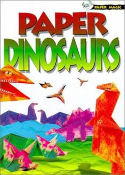 Hardcover Paper Magic: Paper Dinosaurs [With 16 Sheets of Paper, 3 Pocket Folders] Book