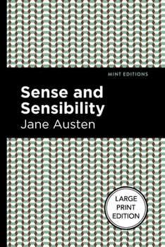 Paperback Sense and Sensibility: Large Print Edition [Large Print] Book