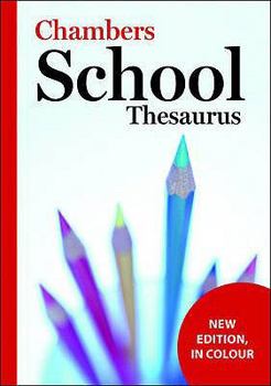 Paperback Chambers School Thesaurus Book