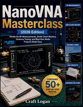 NanoVNA Masterclass (2026 Edition): Hands-On RF Measurements, Smith Chart Mastery, Antenna Tuning, and Real Ham Radio Projects Made Easy
