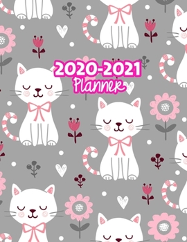 2020-2021 Planner: Two Year Calendar Organizer and Goal Journal | January 2020 - December 2021 Daily, Weekly and Monthly Planner Book with Back Sticker Expression Wall for 2 Years | Design Code 659921