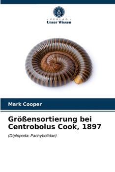 Paperback Größensortierung bei Centrobolus Cook, 1897 [German] Book
