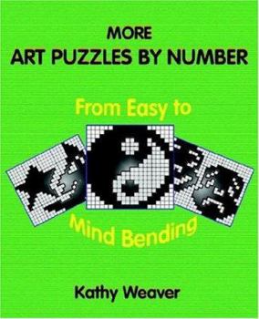 Paperback More Art Puzzles by Number Book