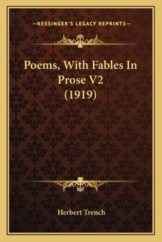 Paperback Poems, with Fables in Prose V2 (1919) Book