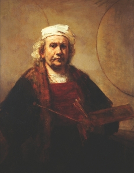 Rembrandt Black Pages Sketchbook: Self-Portrait with Two Circles | Use with Art Supplies Like Metallic Markers, Chalk, Colored Pencils, Gel Ink Pens | ... Drawing with Colors (Black Art Sketchbooks)