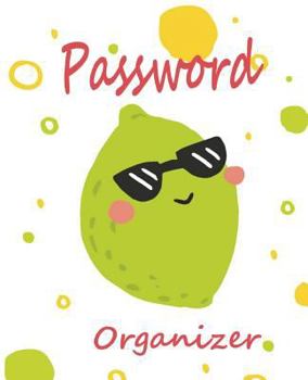 Paperback Password organizer: Password keeper book, 7.5x9.25" 120 pages, 2 entries per page, big column to write all necessary in one place. This bo Book
