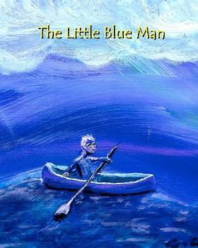 Paperback The Little Blue Man: I.S. Size English Edition Book