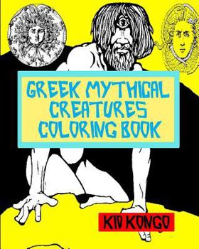 Paperback Greek Mythical Creatures Coloring Book