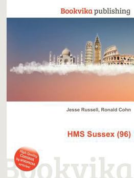 Paperback HMS Sussex (96) Book