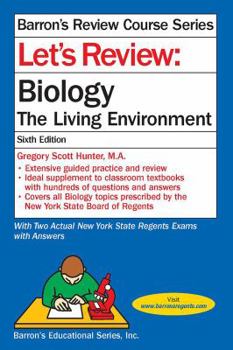 Paperback Let's Review Biology Book