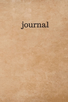 Brown Journal: CUTE GIFT FOR WOMEN, GIRLS, BOYS, MEN RULED PAGES NOTEBOOK TO WRITE AND DRAW IN