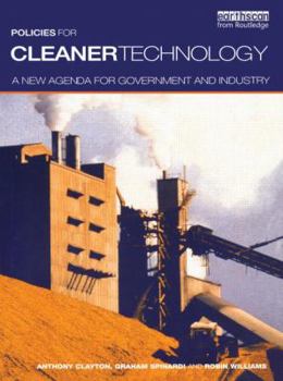 Paperback Policies for Cleaner Technology: A New Agenda for Government and Industry Book