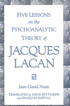 Paperback Five Lessons on the Psychoanalytic Theory of Jacques Lacan Book